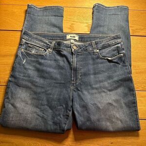 Paige Brigitte jeans 30 medium wash distressed